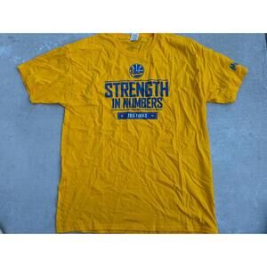 Vtg Y2K Golden State Warriors 2015 Nba Finals Strength Sga Promo Shirt